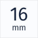 Pre hrúbku 16mm