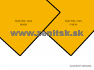 ZenitBOND 3mm Al 0,3 žltý lesk RAL1023 / žltý mat RAL1023...