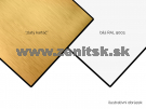 ACP BOND 3mm Al 0,3 zlatá brúsená / biela RAL9003 <br/><span...
