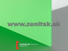 Pieskované plexisklo Plexiglas Satinice 6mm zelená 6H55 DC (grass)...