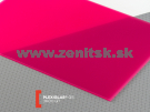 Ružové plexisklo Plexiglas GS 3mm 3H00 (priep. 11%) <br/><span...